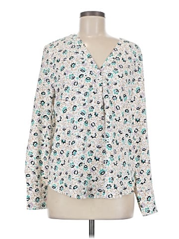 Ann Taylor Long Sleeve Blouse (view 1)