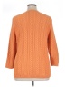 Lands' End 100% Cotton Orange Pullover Sweater Size XL - photo 2