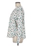 Ann Taylor 100% Polyester Floral Ivory Long Sleeve Blouse Size M - photo 5
