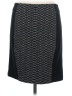 Theory Houndstooth Black Casual Skirt Size 6 - photo 2