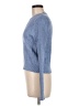 Calligraphie Blue Pullover Sweater Size M - photo 5