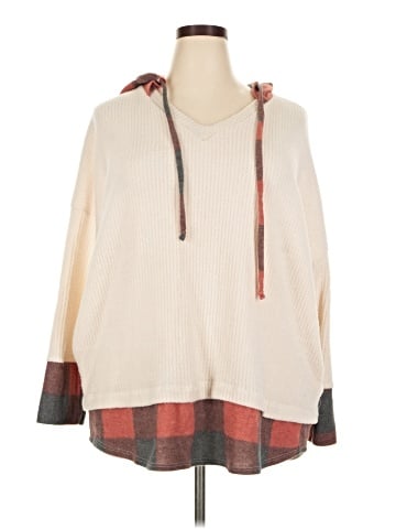 White Birch Poncho (view 1)