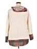 White Birch Plaid Ivory Poncho Size 2X - photo 2