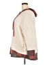White Birch Plaid Ivory Poncho Size 2X - photo 5