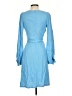 Goat Solid Blue Casual Dress Size 4 - photo 2