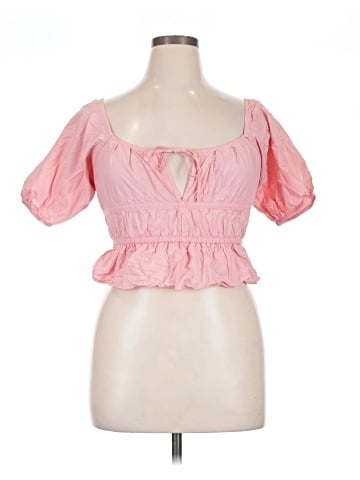 H&M Short Sleeve Blouse (view 1)
