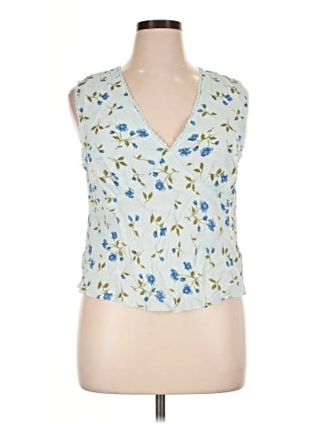 American Eagle Outfitters Sleeveless Blouse (view 1)