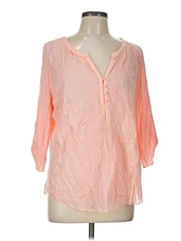 Nine West Vintage America 3/4 Sleeve Blouse (view 1)