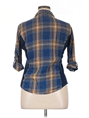 Ci Sono 3/4 Sleeve Button-Down Shirt (view 2)