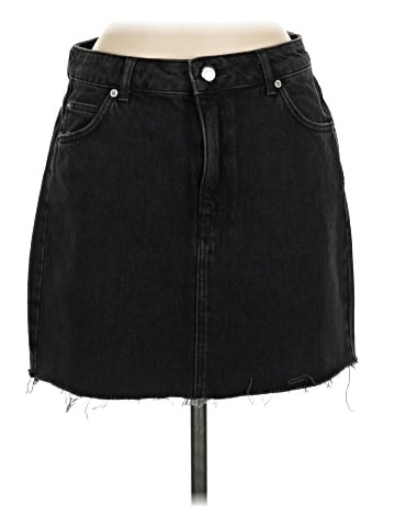 Topshop Denim Skirt (view 1)