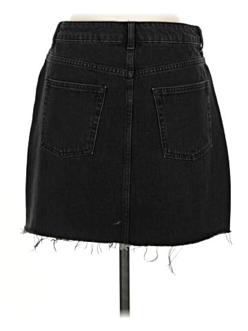 Topshop Denim Skirt (view 2)