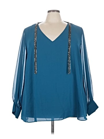 Jennifer Lopez 3/4 Sleeve Blouse (view 1)