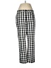 Ann Taylor Checkered-gingham Ivory Casual Pants Size 6 - photo 1