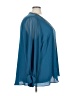 Jennifer Lopez 100% Polyester Teal 3/4 Sleeve Blouse Size 3X - photo 4