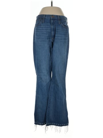 Madewell Tall Rigid Flare Jeans: Drop-Hem Edition (view 1)