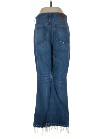 Madewell Tall Rigid Flare Jeans: Drop-Hem Edition (view 2)