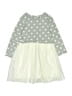 Baby Gap 100% Polyester Hearts Gray Dress Size 5 - photo 1