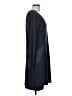 Yest Solid Black Casual Dress Size L - photo 4