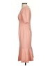 Lands' End Solid Pink Cocktail Dress Size 4 - photo 5