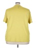 Athletic Works 100% Polyester Solid Yellow Active T-Shirt Size 3X - photo 2