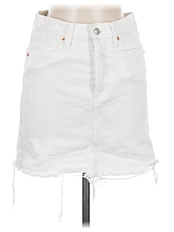 MNG Denim Skirt (view 1)