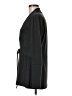 Ecru 100% Leather Gray Blazer Size M - photo 5
