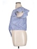 Blush 100% Polyester Blue Short Sleeve Top Size XL - photo 5