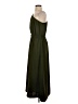 Lands' End 100% Polyester Solid Green Casual Dress Size S - photo 5