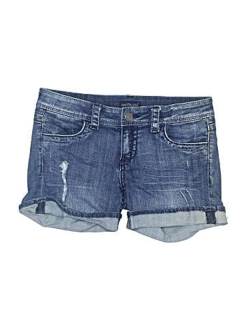 See Thru Soul Denim Shorts (view 1)