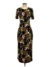 Leota Floral Black Casual Dress Size XS - photo 1
