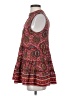 Charming Charlie Paisley Red Casual Dress Size S - photo 5
