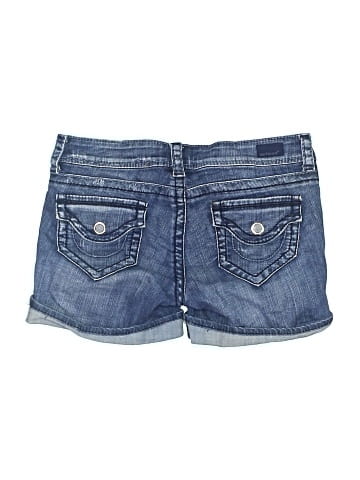 See Thru Soul Denim Shorts (view 2)