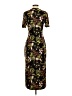Leota Floral Black Casual Dress Size XS - photo 2