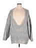 H&M Metallic Gray Pullover Sweater Size L - photo 1