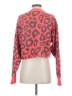 TNA Animal Print Pink Pullover Sweater Size S - photo 2