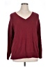 Lucky Brand Burgundy Pullover Sweater Size XL - photo 1