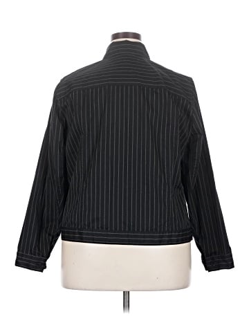Jones New York Signature 3/4 Sleeve Button-Down Shirt (view 2)