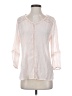 Zac & Rachel White Ivory 3/4 Sleeve Blouse Size S - photo 1
