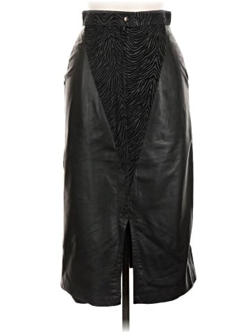 Assorted Brands Faux Leather Skirt (view 2)