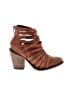 Free People 100% Leather Brown Ankle Boots Size EU 36 - photo 1