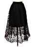Nicholas 100% Nylon Black Formal Skirt Size 4 - photo 1