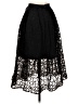 Nicholas 100% Nylon Black Formal Skirt Size 4 - photo 2