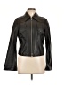 Bebe 100% Leather Black Leather Jacket Size L - photo 1
