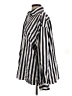 Kittenish Stripes Silver Long Sleeve Button-Down Shirt Size XS - photo 5