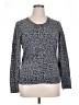 Gap Outlet Animal Print Gray Pullover Sweater Size XL - photo 1