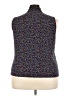 Anne Klein Blue Sleeveless Button-Down Shirt Size 3X - photo 2