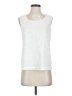 George 100% Polyester White Sleeveless Top Size S - photo 1