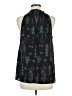 BCBGeneration 100% Polyester Black Sleeveless Blouse Size M - photo 2