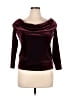 Venus Burgundy 3/4 Sleeve Top Size L - photo 1