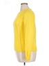 Lands' End 100% Baumwolle Solid Yellow Pullover Sweater Size XL - photo 5